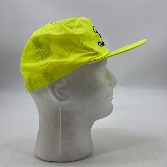 Vintage Miller Genuine Draft Hat Mens Snapback Neon Nylon 90s Trucker Cap MGD - Picture 4 of 13
